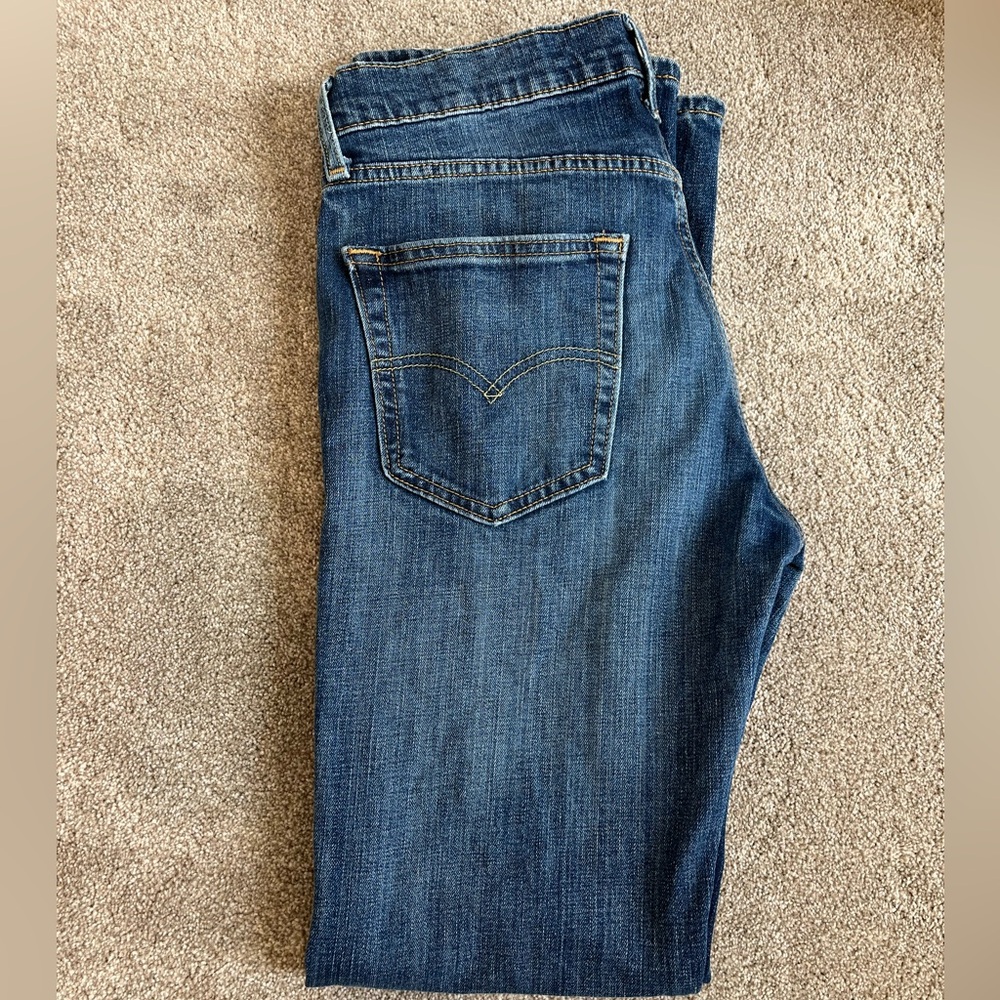 Levi's Men's 527 Classic Indigo Straight Jeans - Picture 4 of 4